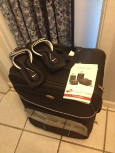 New Luggage and shoes